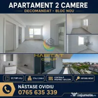 Apartament 2 camere Bloc nou, mutare imediata 
