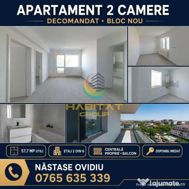 Apartament 2 camere Bloc nou, mutare imediata - Bucuresti (Bucuresti-Ilfov)