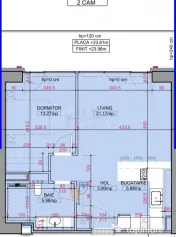 2 camere One High District, 14 min metrou Pipera 