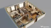 2 camere One High District, 14 min metrou Pipera 