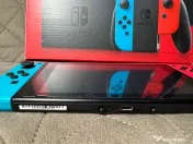 Nintendo Switch Neon Red/Blue v2 + Joc Minecraft fizic 
