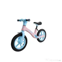 Bicicleta fara pedale pentru copii IRUIQI, roti de cauciuc si scaun reglabil, +3ani, albastru si roz Z-TOOLS / ZTS8288 