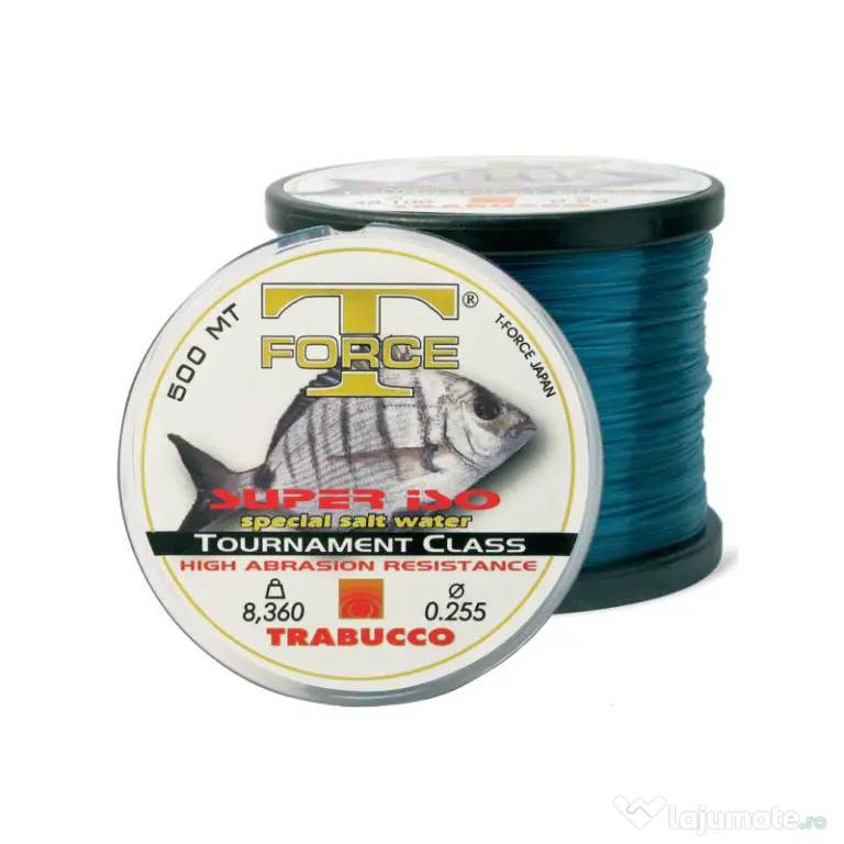 Fir Monofilament Trabucco TouRNament S/ISO 500M, 0,255mm