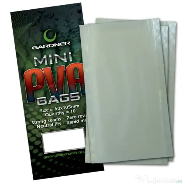 Gardner PVA Bags Bulk 25 Pack Mini