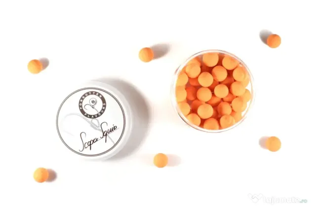 Pop Up Forgotten Flavours Scopex Squid, Pumpkin Orange, 15mm