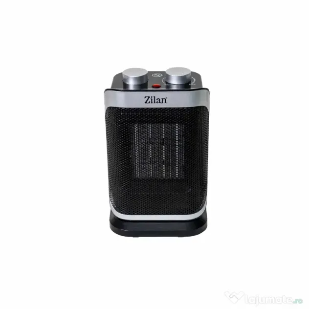 Aeroterma ceramica, putere 1500W, 2 nivele de incalzire, temperatura reglabila, oprire automata la rasturnare / ZLN 2014