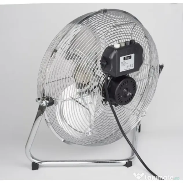 Ventilator rotund cu suport, 3 trepte de viteza, putere 50W, diametru 36cm, inox ZILAN / ZLN 2348