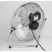 Ventilator rotund cu suport, 3 trepte de viteza, putere 50W, diametru 36cm, inox ZILAN / ZLN 2348 