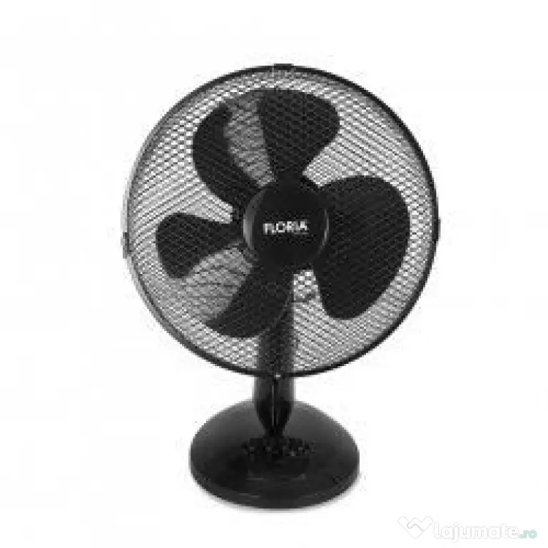 Ventilator de birou Floria , Diametru 34 cm, Putere 35 W, 3 viteze, Functie oscilare / ZLN 3383