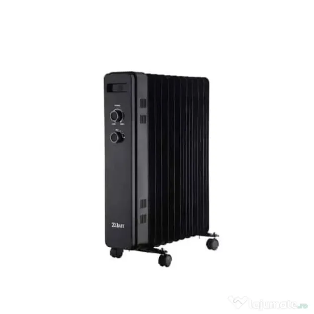 Calorifer electric cu 11 elementi, putere 2500W, termostat reglabil ZILAN / ZLN8450