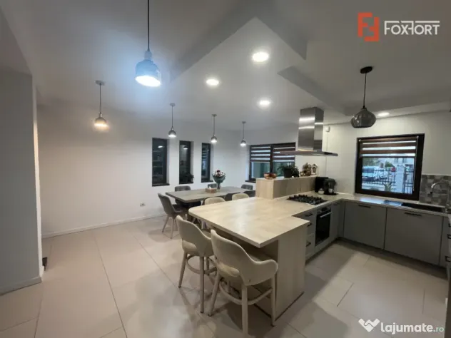 Casa individuala 252 mp utili mobilata si utilata in Mosnita - Mosnita Veche (Timis)