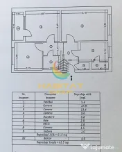 Apartament 3 camere decomandat bloc reabilitat Drm Gazarului