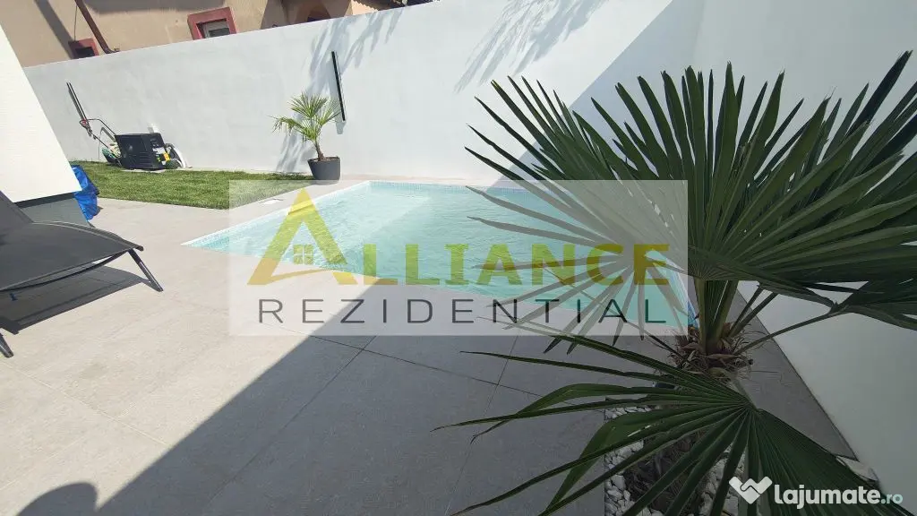 Casa individuala moderna | 5 camere | Piscina incalzita - Berceni (Bucuresti-Ilfov)