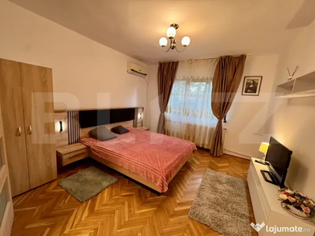 Apartament 3 camere etaj 1, centrala, ac, Spitalul de Urgen - Craiova (Dolj)