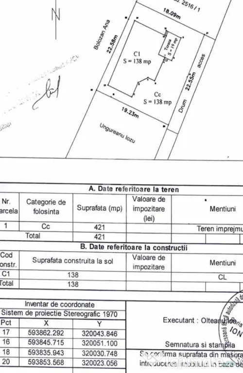Popesti-Leordeni Vila individuala 5 camere teren 421mp - Popesti Leordeni (Bucuresti-Ilfov)