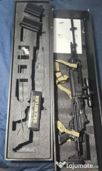 Replica Airsoft JG M14 EBR (JG1404) 1.4J — Pachet complet, NOUĂ la cutie!