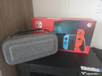 Nintendo Switch V2 Neon  Husă și cutie