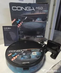 Aspirator robot Cecotec Conga M10 AquaPro, 3000 Pa, cu mop