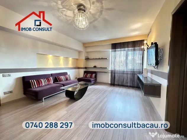 2 camere, 72 mp, bloc nou | De închiriat, Str. 9 Mai | CE1828 - Bacau (Bacau)
