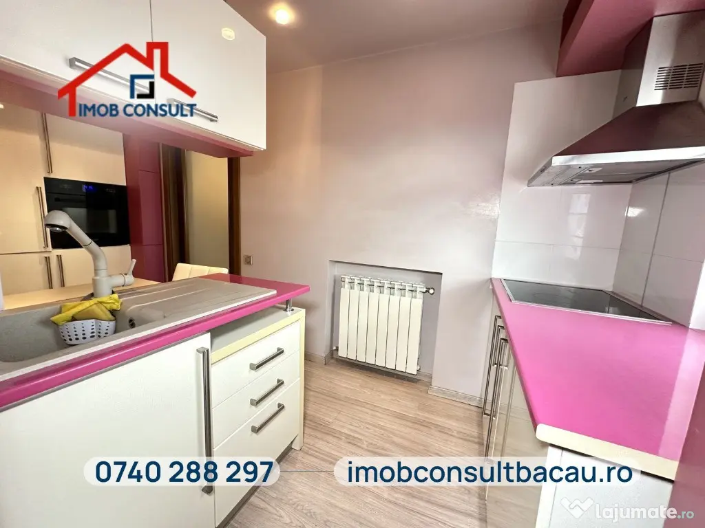 2 camere, 72 mp, bloc nou | De închiriat, Str. 9 Mai | CE1828 - Bacau (Bacau)