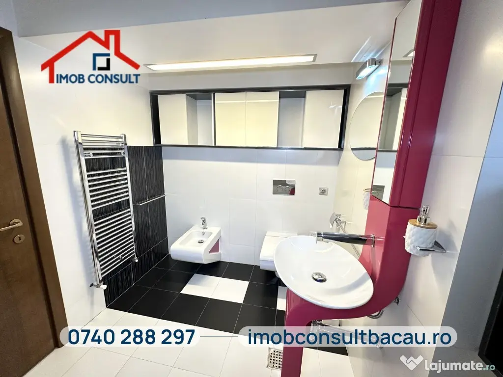 2 camere, 72 mp, bloc nou | De închiriat, Str. 9 Mai | CE1828 - Bacau (Bacau)