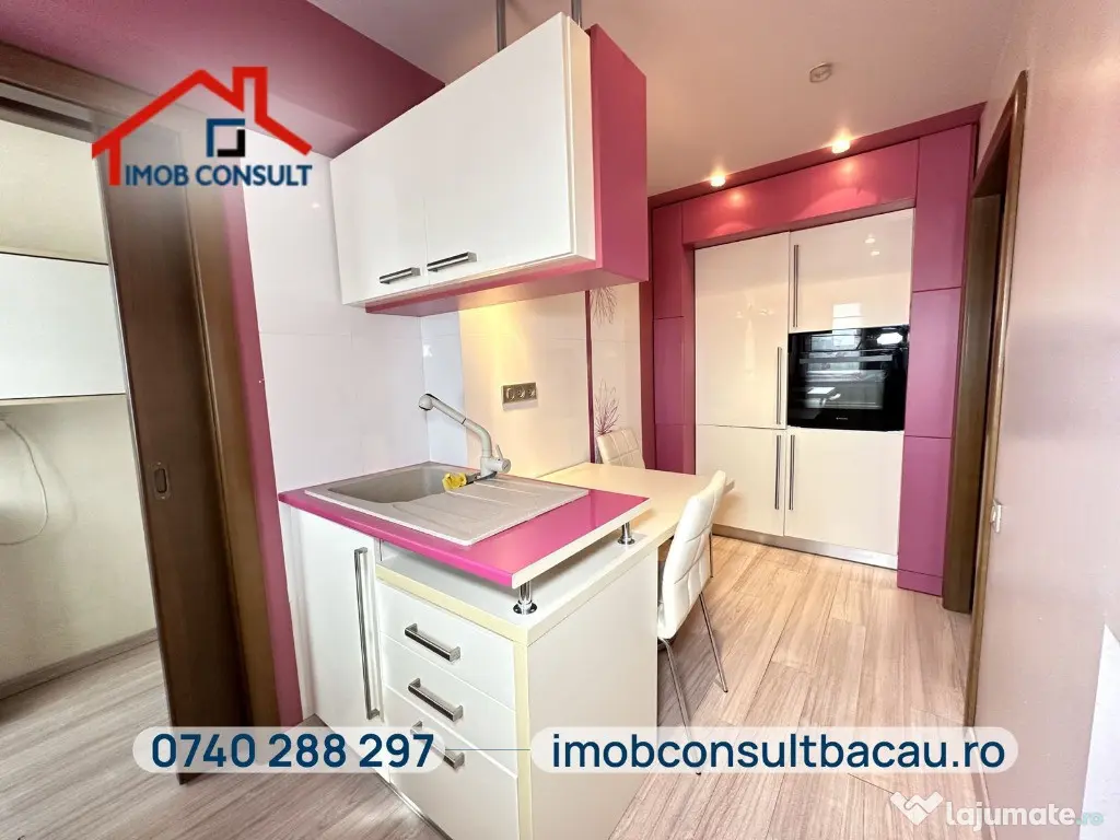 2 camere, 72 mp, bloc nou | De închiriat, Str. 9 Mai | CE1828 - Bacau (Bacau)