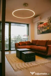 Apartament Modern cu Grădină Privată 45mp în The Lake Home Sibiu 