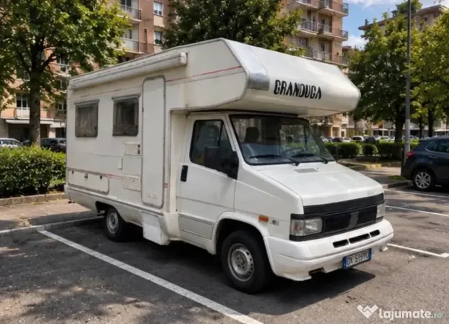 Autorulotă FIAT 1.9  Cort-Clima Stationare-Panou Solar