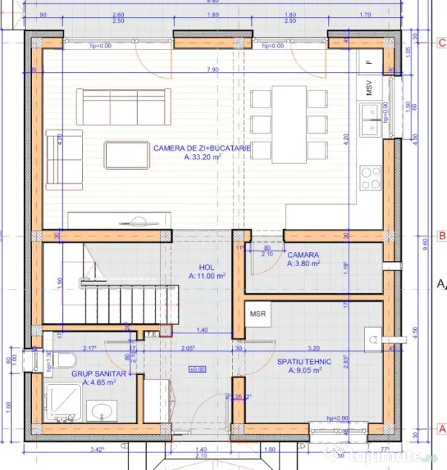 Casă nouă P+1, spatioasa, zona Izvor – predare la cheie! - Tarlungeni (Brasov)