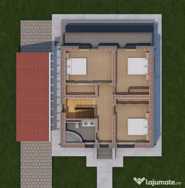 Casă nouă P+1, spatioasa, zona Izvor – predare la cheie! - Tarlungeni (Brasov)