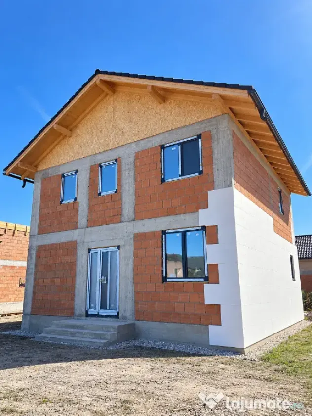 Casă nouă P+1, spatioasa, zona Izvor – predare la cheie! - Tarlungeni (Brasov)
