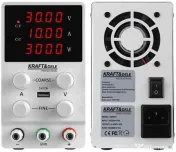 Sursă de laborator reglabilă XD5870 – 0-30V, 0-10A, Afișaj digital de precizie, Protecție scurtcircuit, Eficiență >85% 