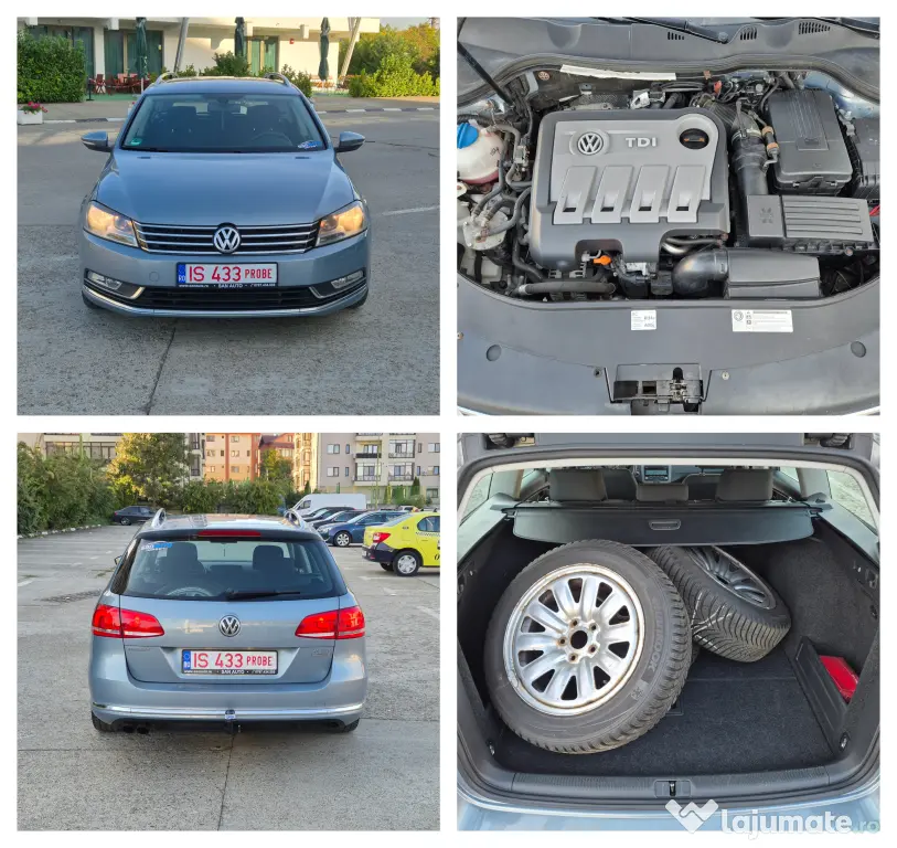 VW Passat B7 2011 2.0 TDI 140 CP euro 5 / RATE fara avans