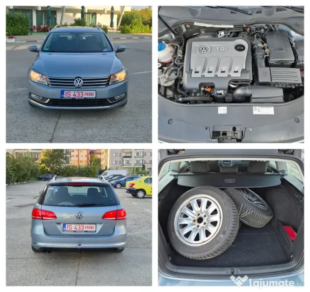 VW Passat B7 2011 2.0 TDI 140 CP euro 5 / RATE fara avans