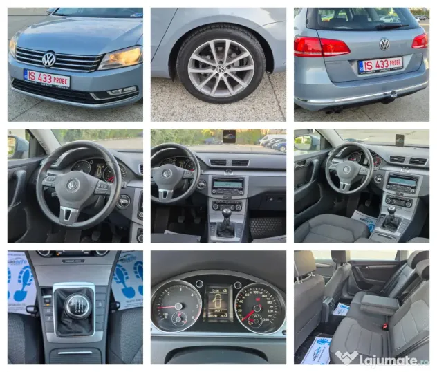 VW Passat B7 2011 2.0 TDI 140 CP euro 5 / RATE fara avans