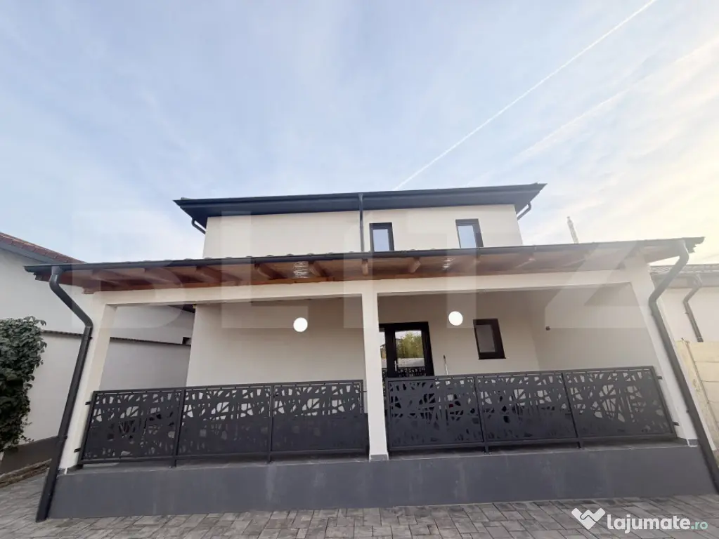 Casa moderna individuala P+1+teren 500 mp, zona Simnicu de J - Craiova (Dolj)