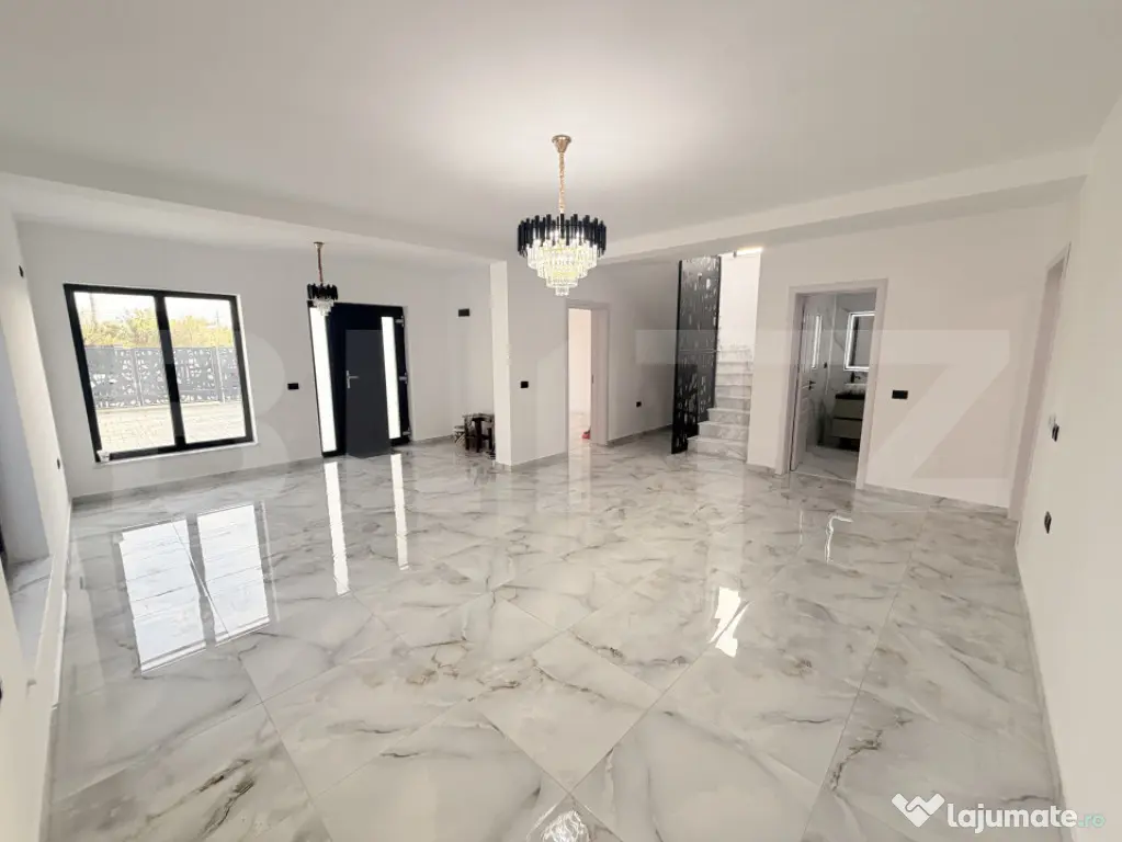 Casa moderna individuala P+1+teren 500 mp, zona Simnicu de J - Craiova (Dolj)