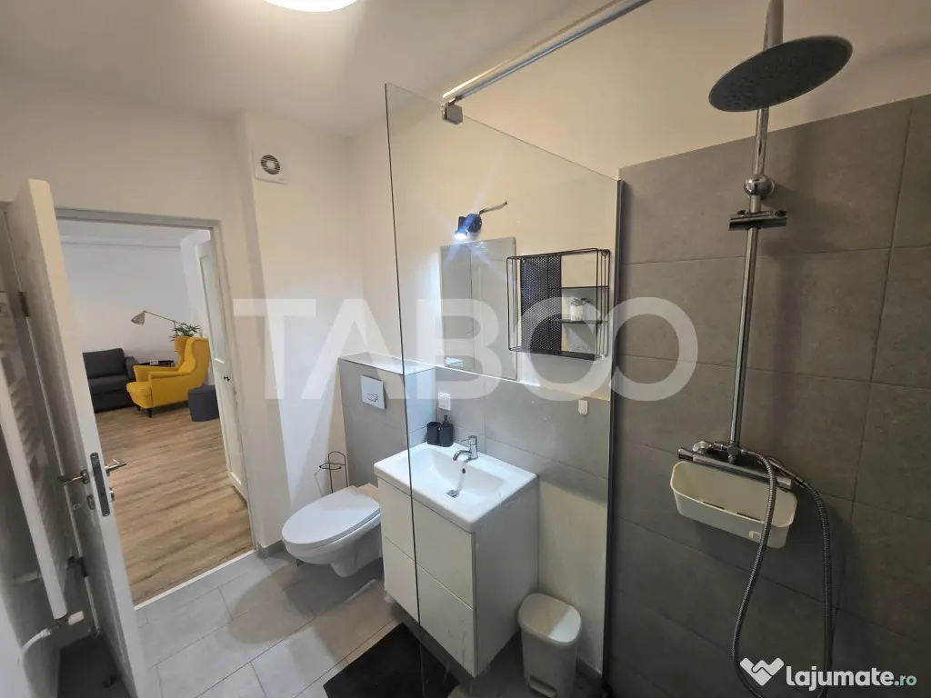 Apartament modern 2 camere de inchiriat 40mp balcon zona Laz - Sibiu (Sibiu)