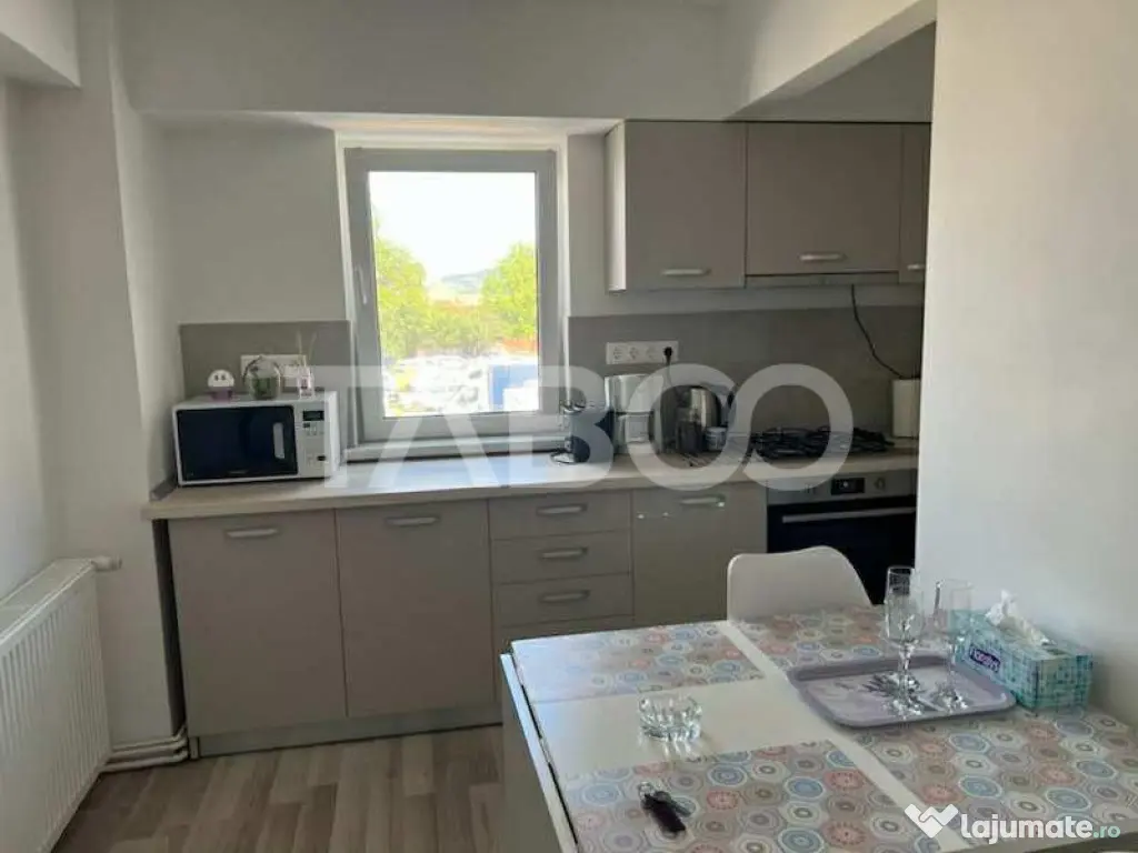 Apartament modern de inchiriat 3 camere etaj 1 Centru - Cons - Sibiu (Sibiu)