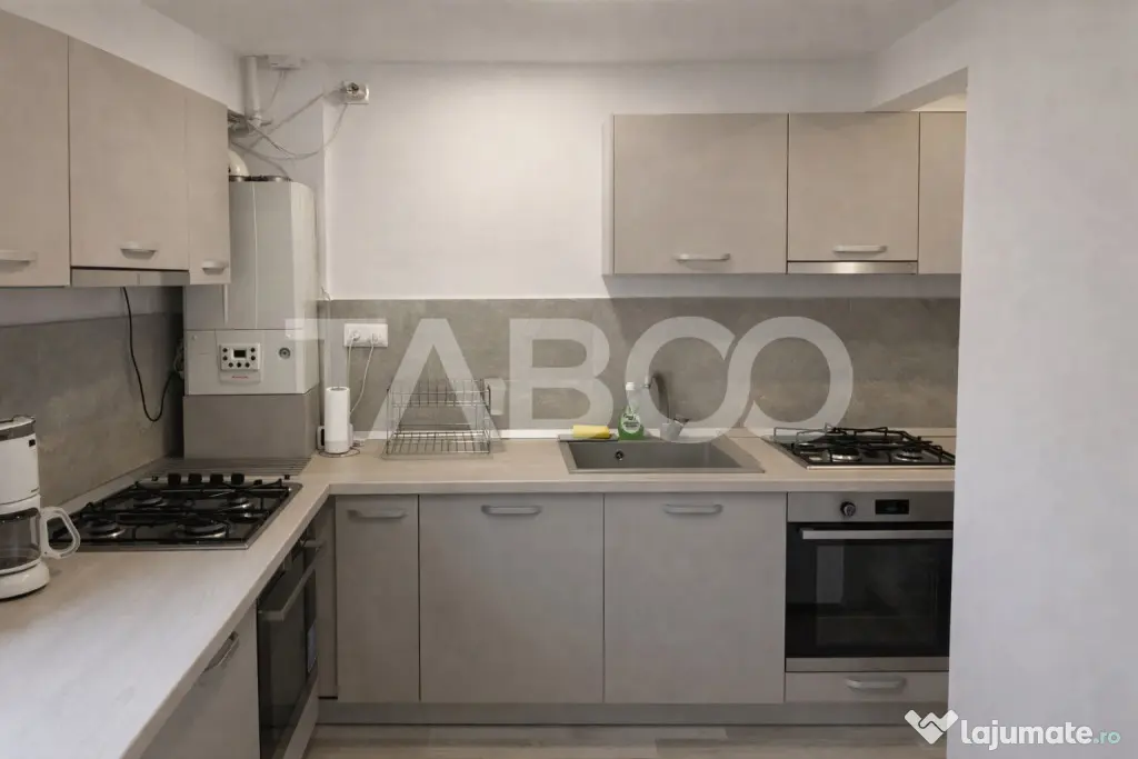 Apartament modern de inchiriat 3 camere etaj 1 Centru - Cons - Sibiu (Sibiu)