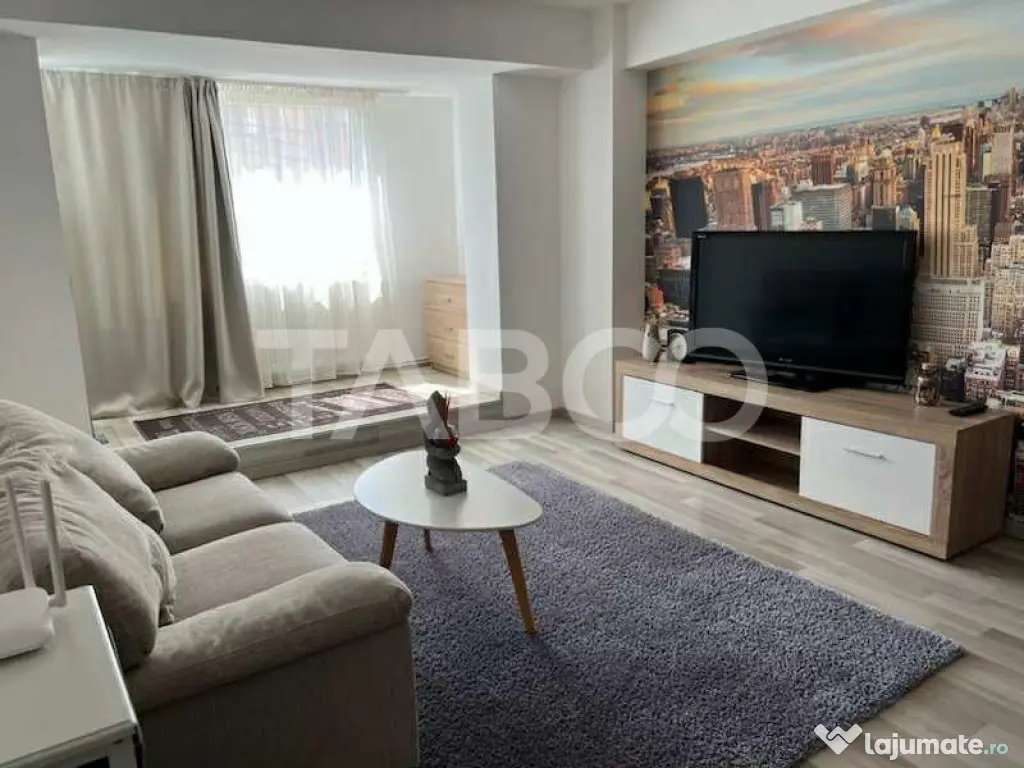Apartament modern de inchiriat 3 camere etaj 1 Centru - Cons - Sibiu (Sibiu)