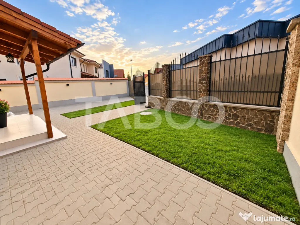 Casa individuala la prima inchiriere 4 camere terasa curte S - Sura Mica (Sibiu)