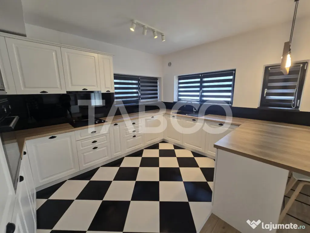 Casa de inchiriat 144 mpu 5 camere 2 bai 2 locuri parcare Se - Sibiu (Sibiu)