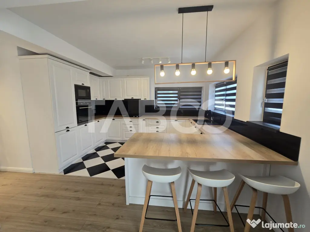 Casa de inchiriat 144 mpu 5 camere 2 bai 2 locuri parcare Se - Sibiu (Sibiu)