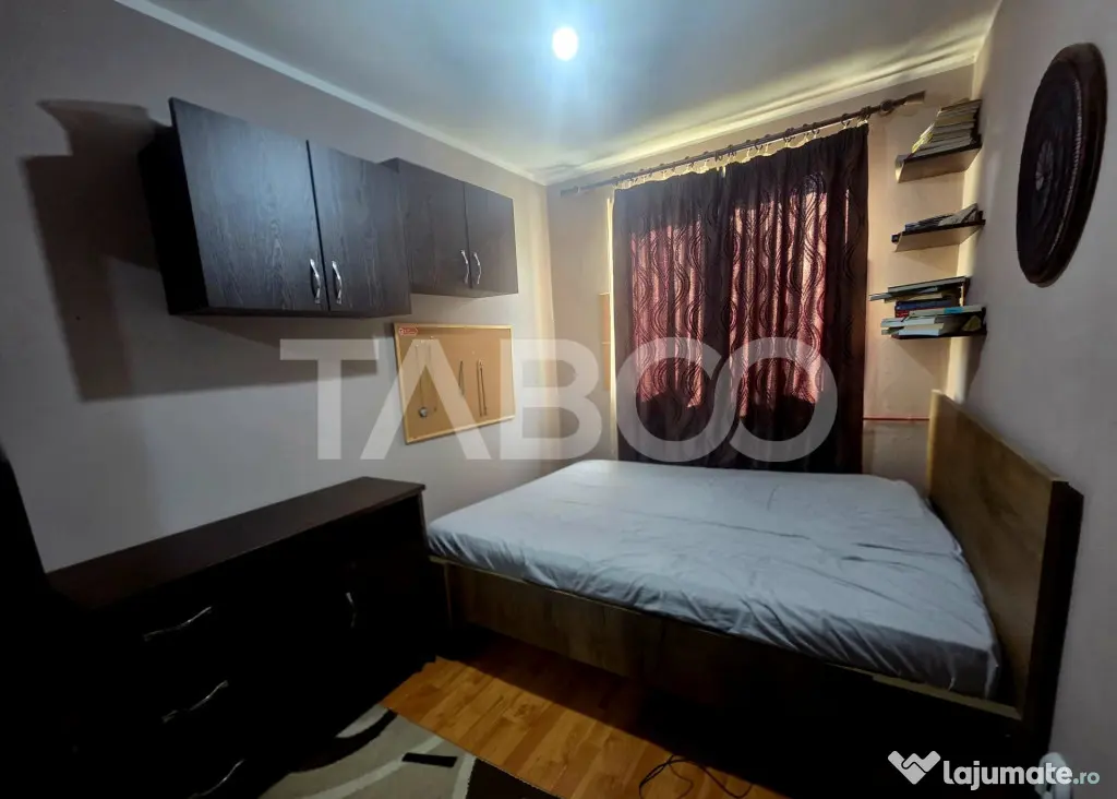 Apartament 3 camere semidecomandat etaj 3 zona 13 Decembrie - Fagaras (Brasov)