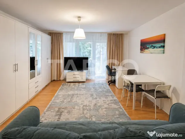 Garsoniera de vanzare 47 mp utili cu o mica gradina de 17 mp - Sibiu (Sibiu)