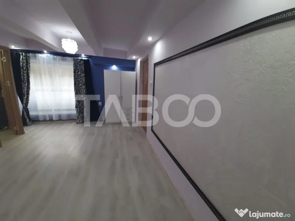 Apartament de vanzare 3 camere pretabil spatiu comercial zon - Sibiu (Sibiu)