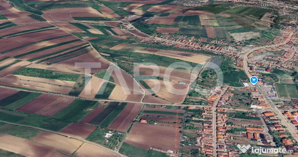 Teren cu oportunitate investitie imobiliara 3480 mp Sura Mar - Sura Mare (Sibiu)