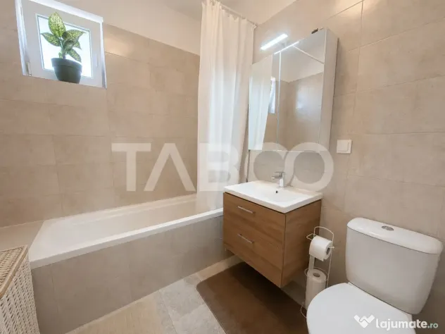 Apartament decomandat de vanzare 2 camere etaj 1 lift balcon - Sibiu (Sibiu)