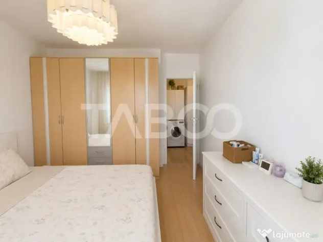 Apartament decomandat de vanzare 2 camere etaj 1 lift balcon - Sibiu (Sibiu)